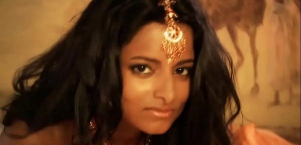  Dark Beauty From Exotic India Making Fun Session Alone